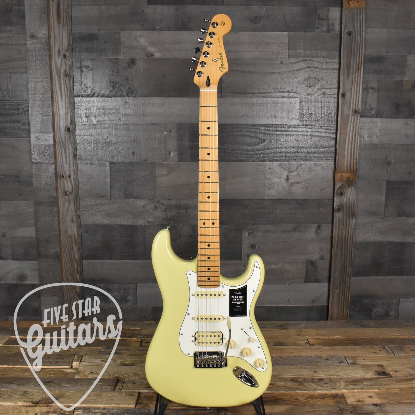 Fender Player II Stratocaster HSS Maple Fingerboard -  Hialeah Yellow