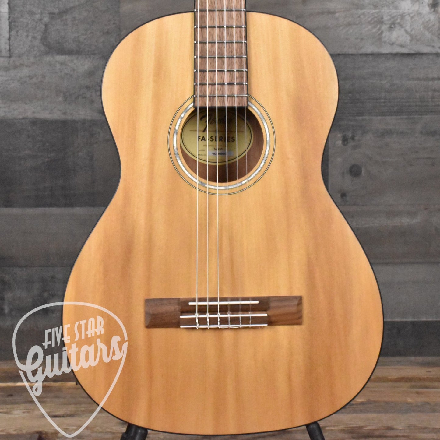 Fender FA-15N Nylon String 3/4 Scale Acoustic Guitar - Natural with Gig Bag