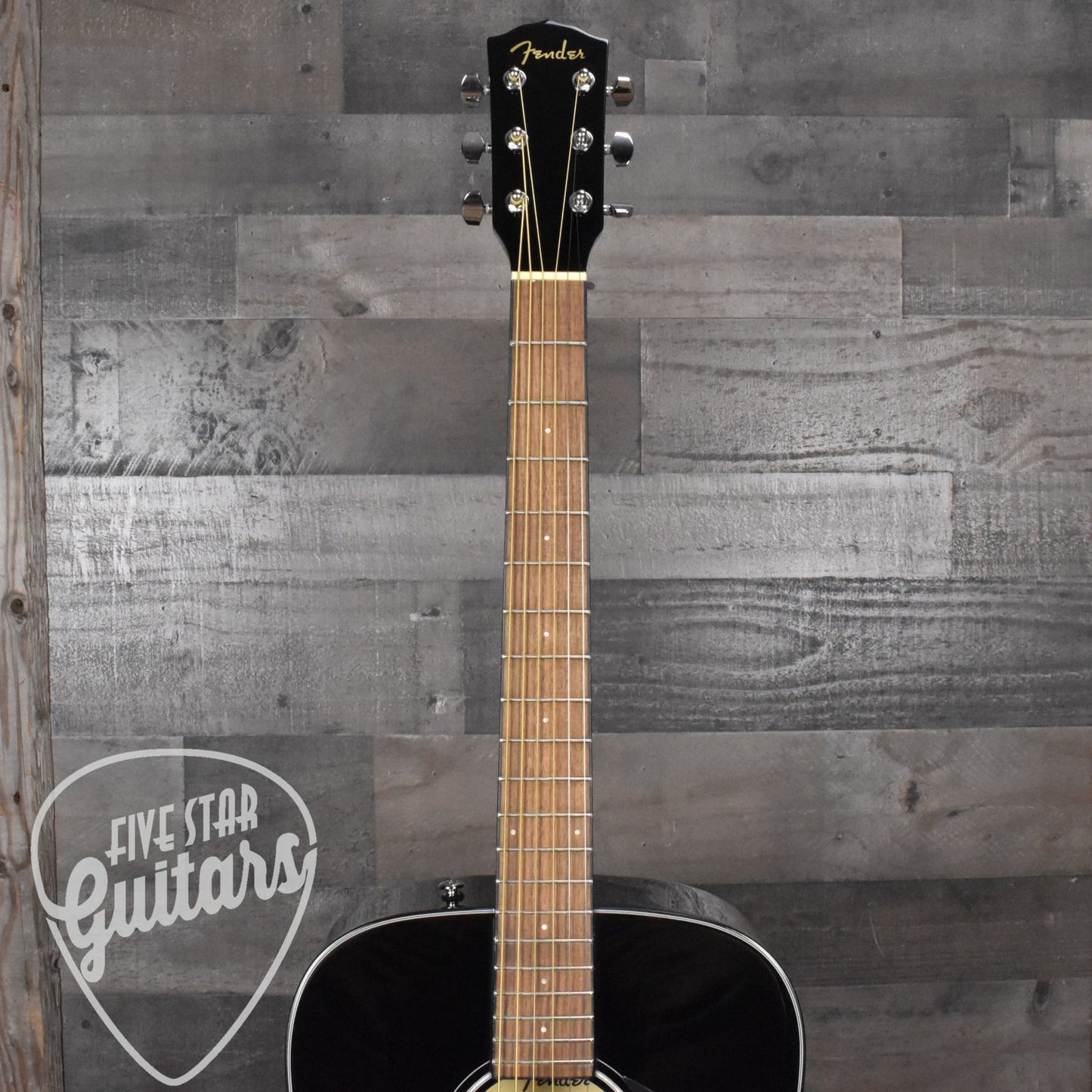 Fender CD-60 Dreadnought Acoustic - Black Gloss with Hard Shell Case