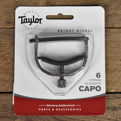 Taylor 6-String Guitar Capo - Bright Nickel