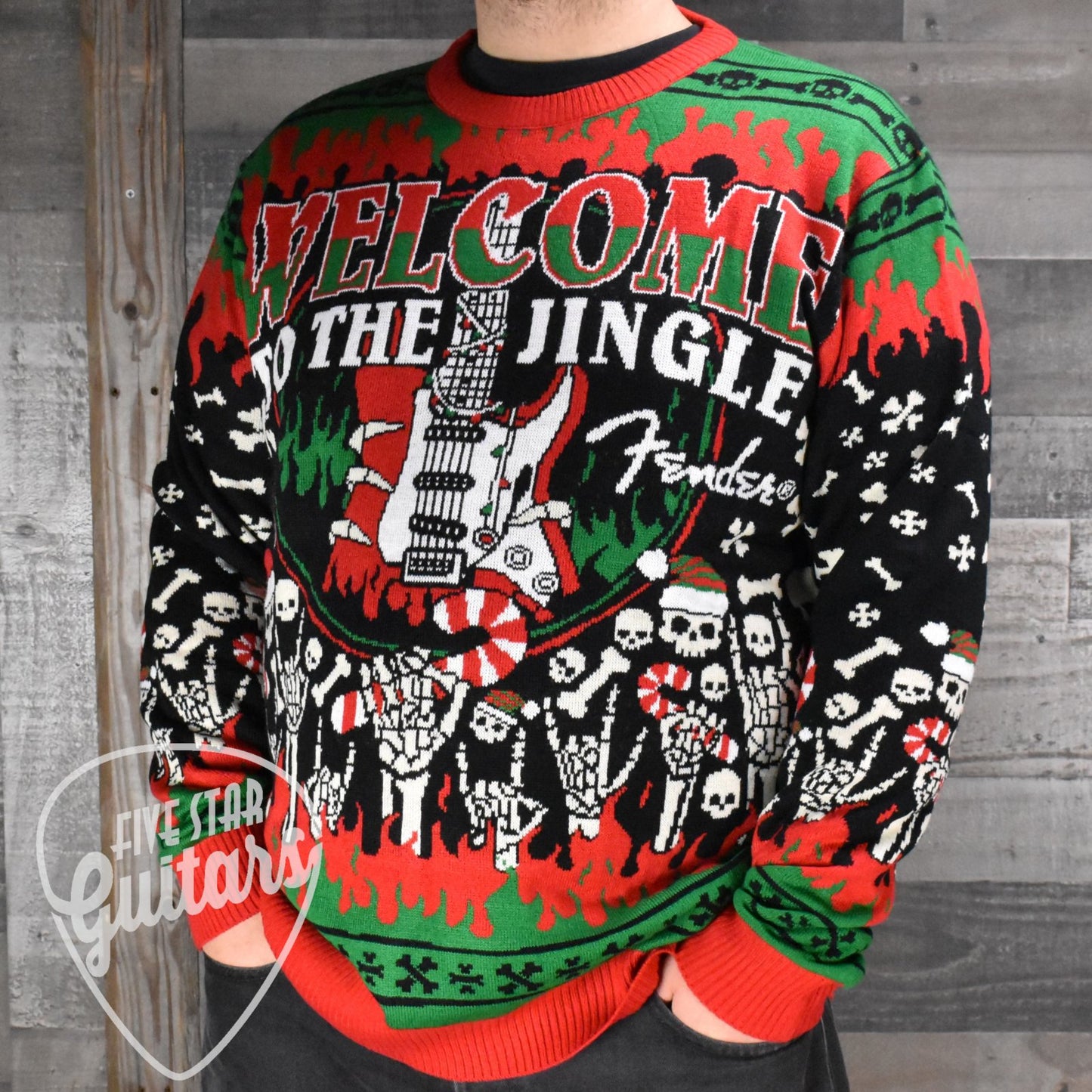 Fender Ugly Christmas Sweater 2024 - Large