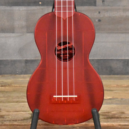 Kala Waterman Seaglass Collection Soprano Ukulele - Maritime Red