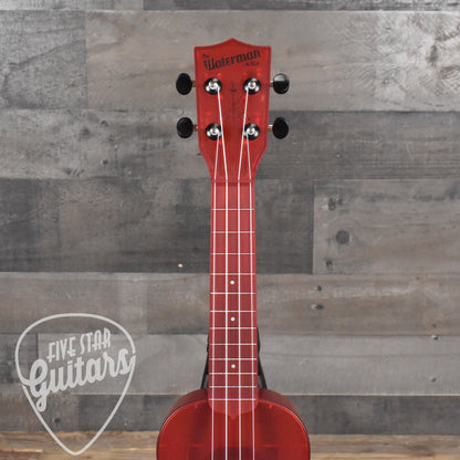 Kala Waterman Seaglass Collection Soprano Ukulele - Maritime Red