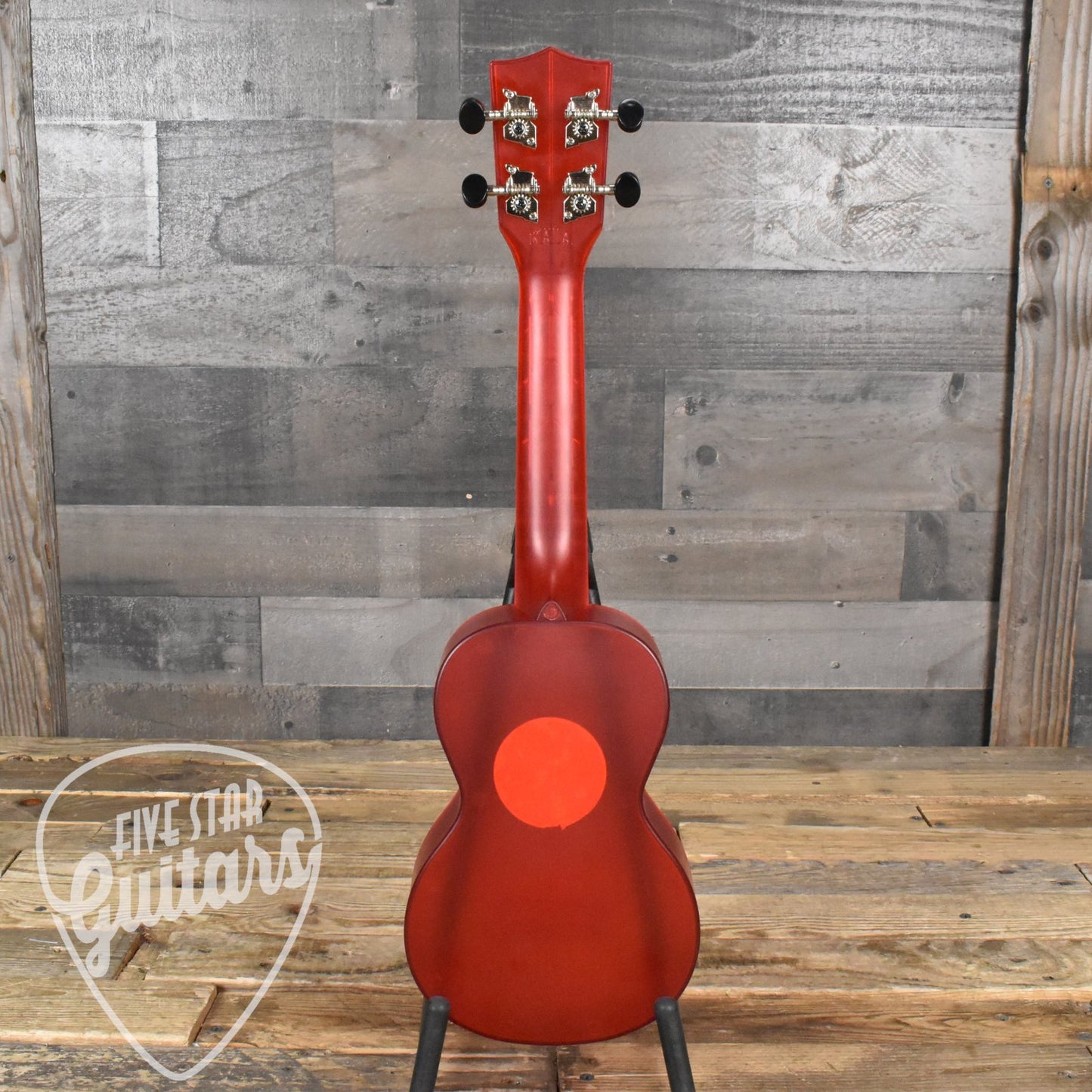 Kala Waterman Seaglass Collection Soprano Ukulele - Maritime Red