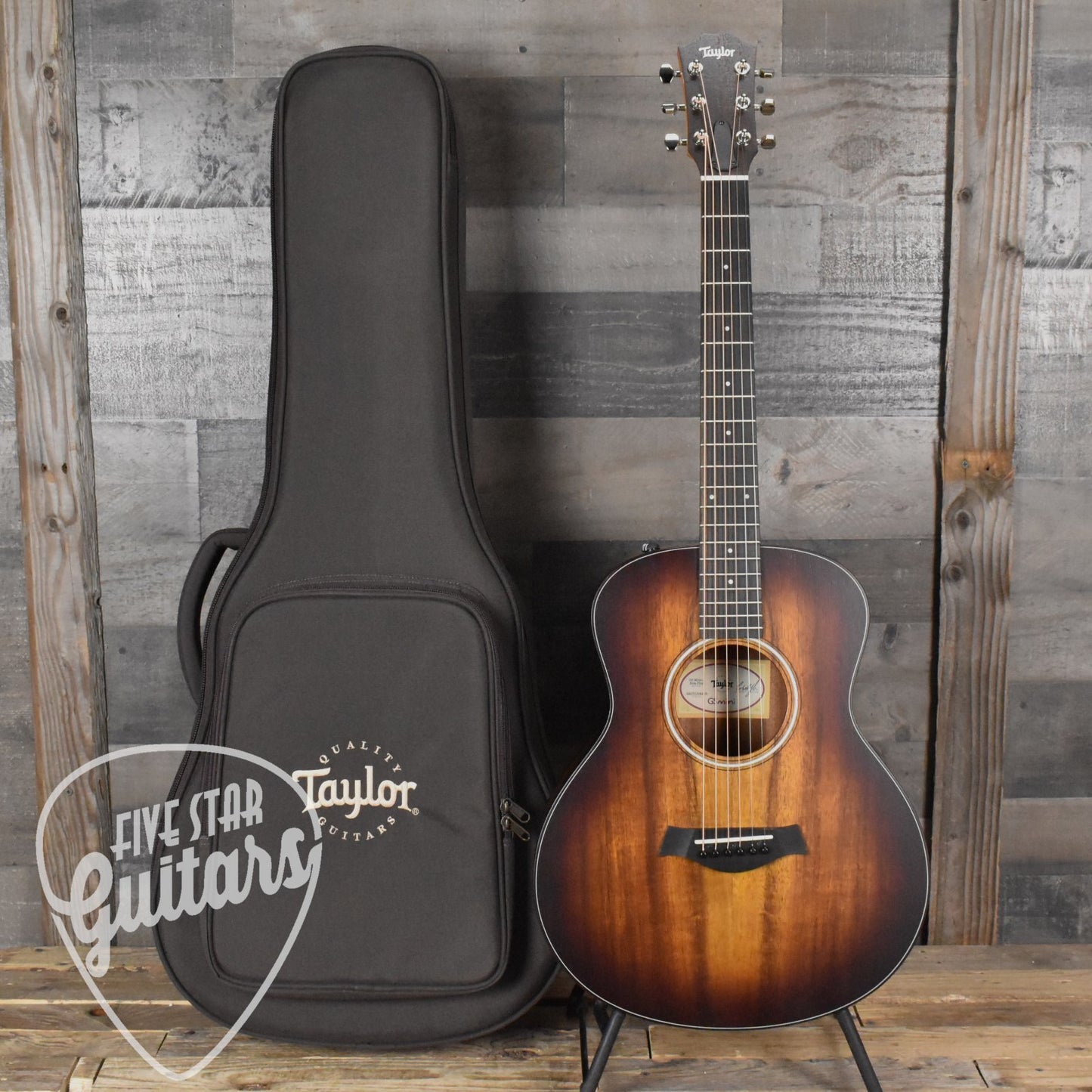 Taylor GS Mini-e Koa Plus with Aerocase SN: 4288