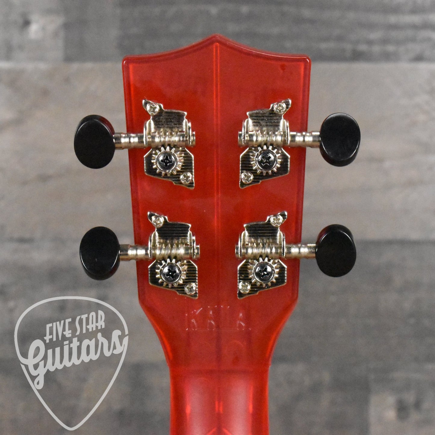 Kala Waterman Seaglass Collection Soprano Ukulele - Maritime Red