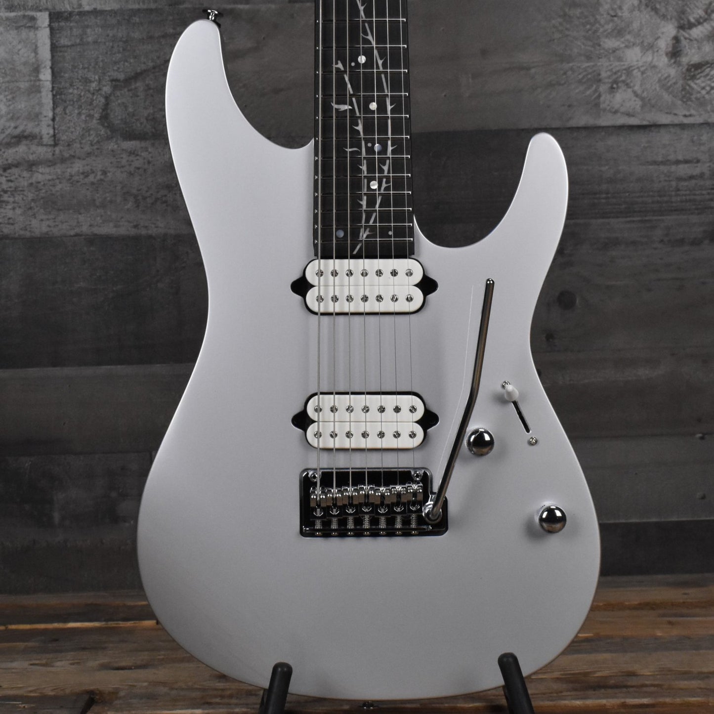 Ibanez TOD70 Tim Henson Signature 7-String - Classic Silver with Gig Bag