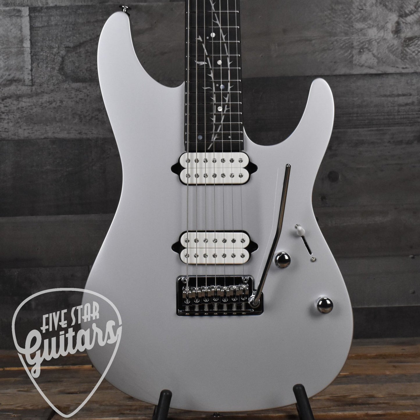 Ibanez TOD70 Tim Henson Signature 7-String - Classic Silver with Gig Bag