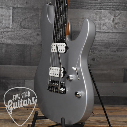 Ibanez TOD70 Tim Henson Signature 7-String - Classic Silver with Gig Bag