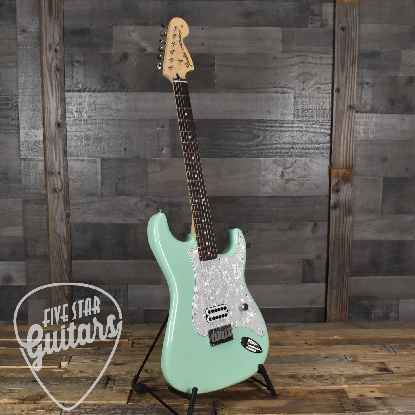 Fender LTD Tom DeLonge Stratocaster - Surf Green with Deluxe Gig Bag