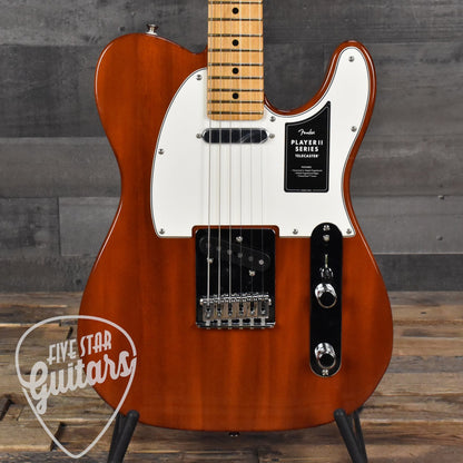 Fender Player II Telecaster Chambered Mahogany Body - Mocha