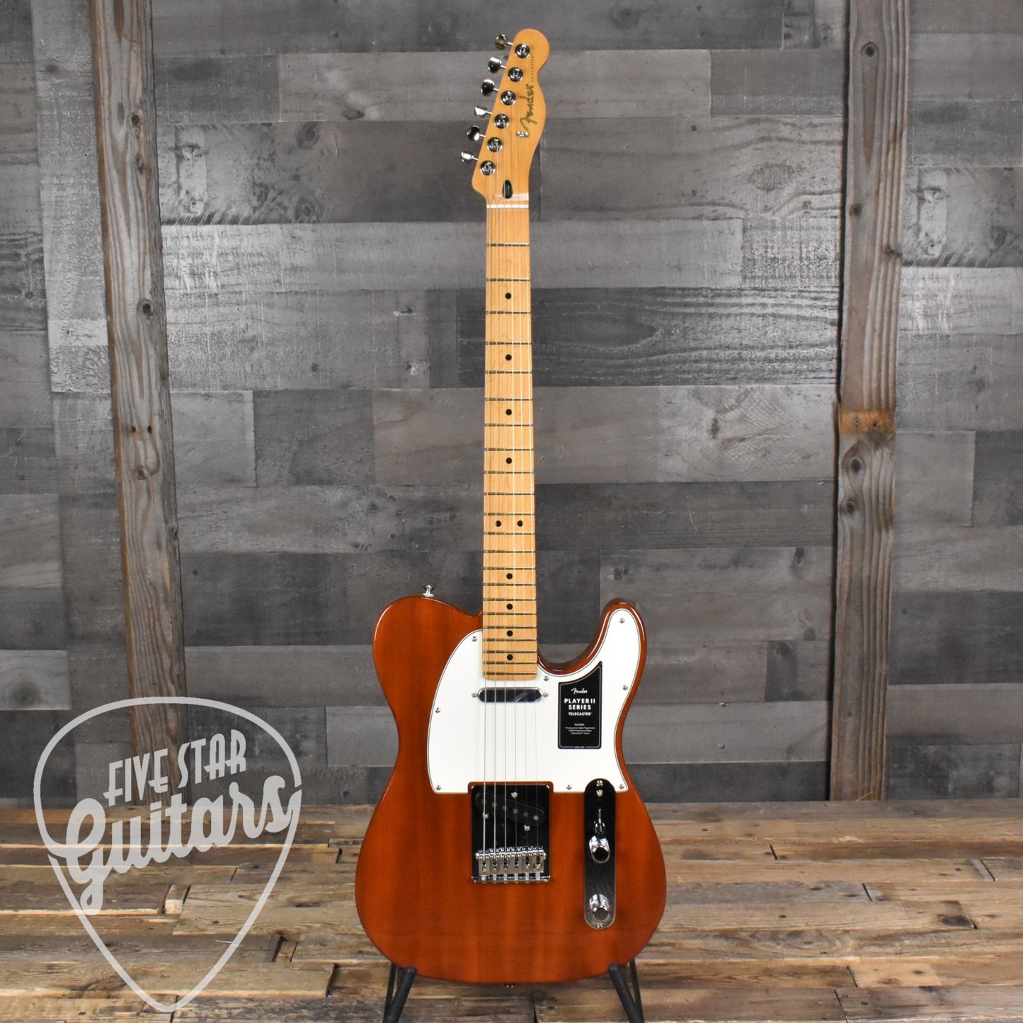 Fender Player II Telecaster Chambered Mahogany Body - Mocha