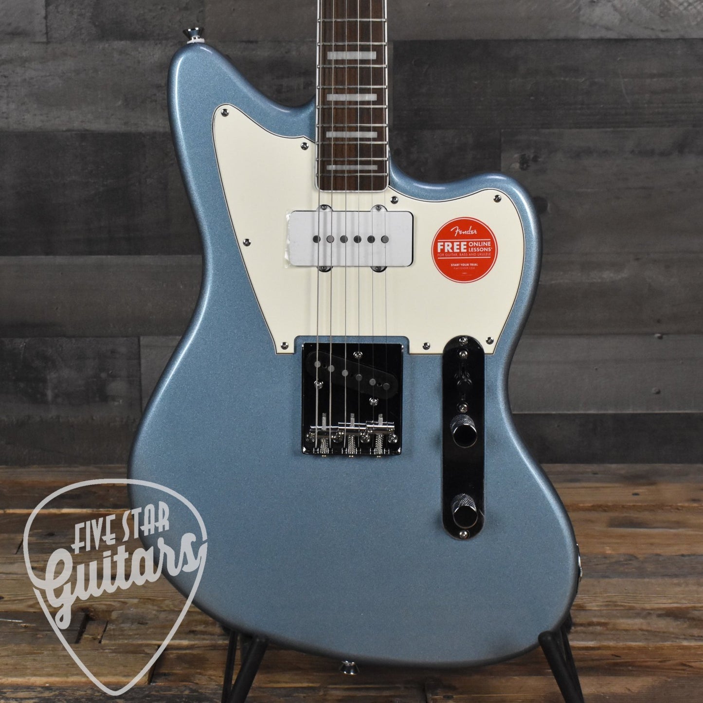 Squier Limited Edition Paranormal Offset Telecaster SJ - Ice Blue Metallic