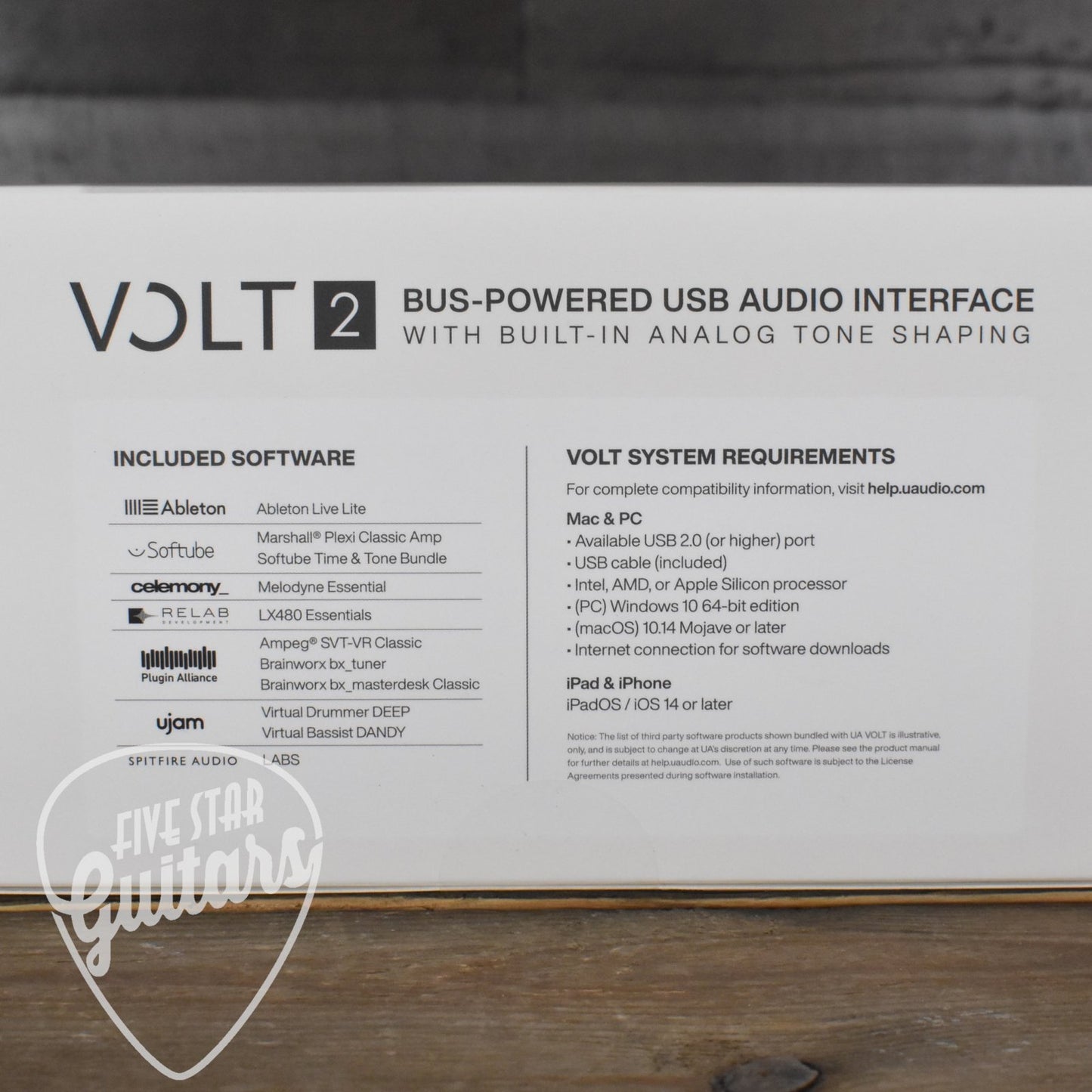 Universal Audio Volt 2 2-in/2-out USB Interface