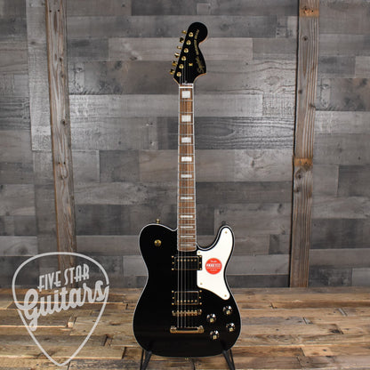 Squier Limited Edition Paranormal Troublemaker Telecaster Deluxe - Black