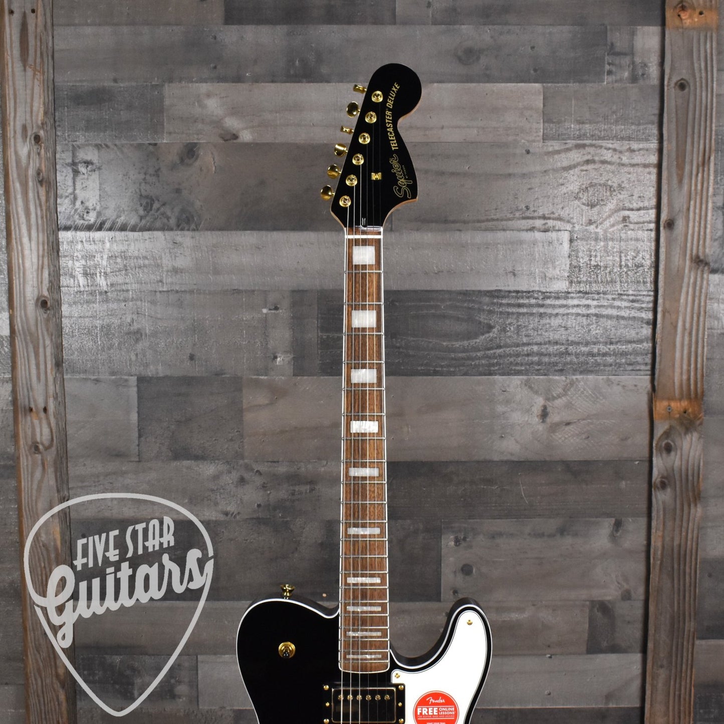 Squier Limited Edition Paranormal Troublemaker Telecaster Deluxe - Black