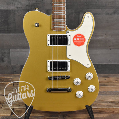 Squier Limited Edition Paranormal Troublemaker Telecaster Deluxe - Aztec Gold