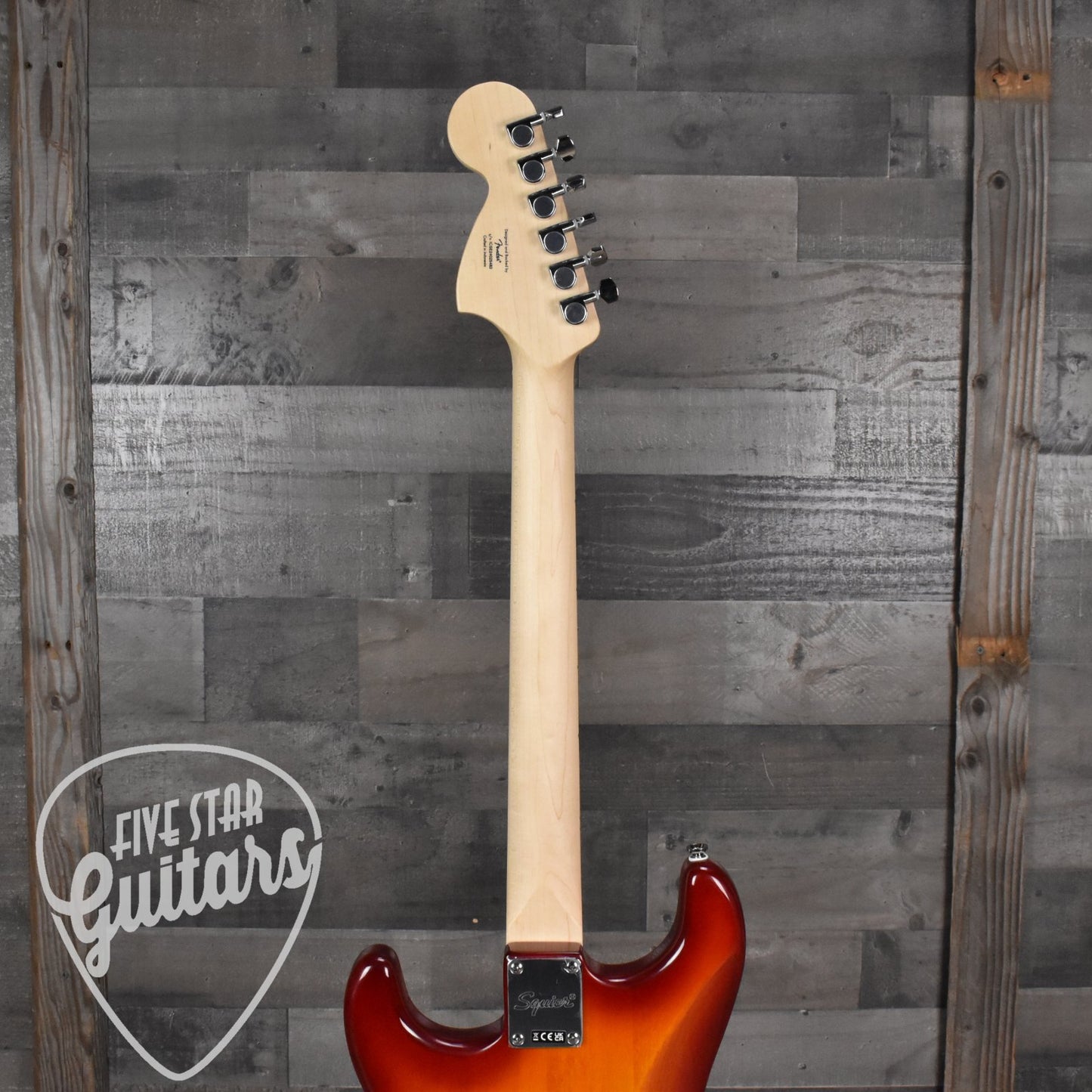 Squier Affinity Stratocaster HSS Flame Maple Top - Sienna Burst