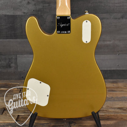 Squier Limited Edition Paranormal Troublemaker Telecaster Deluxe - Aztec Gold