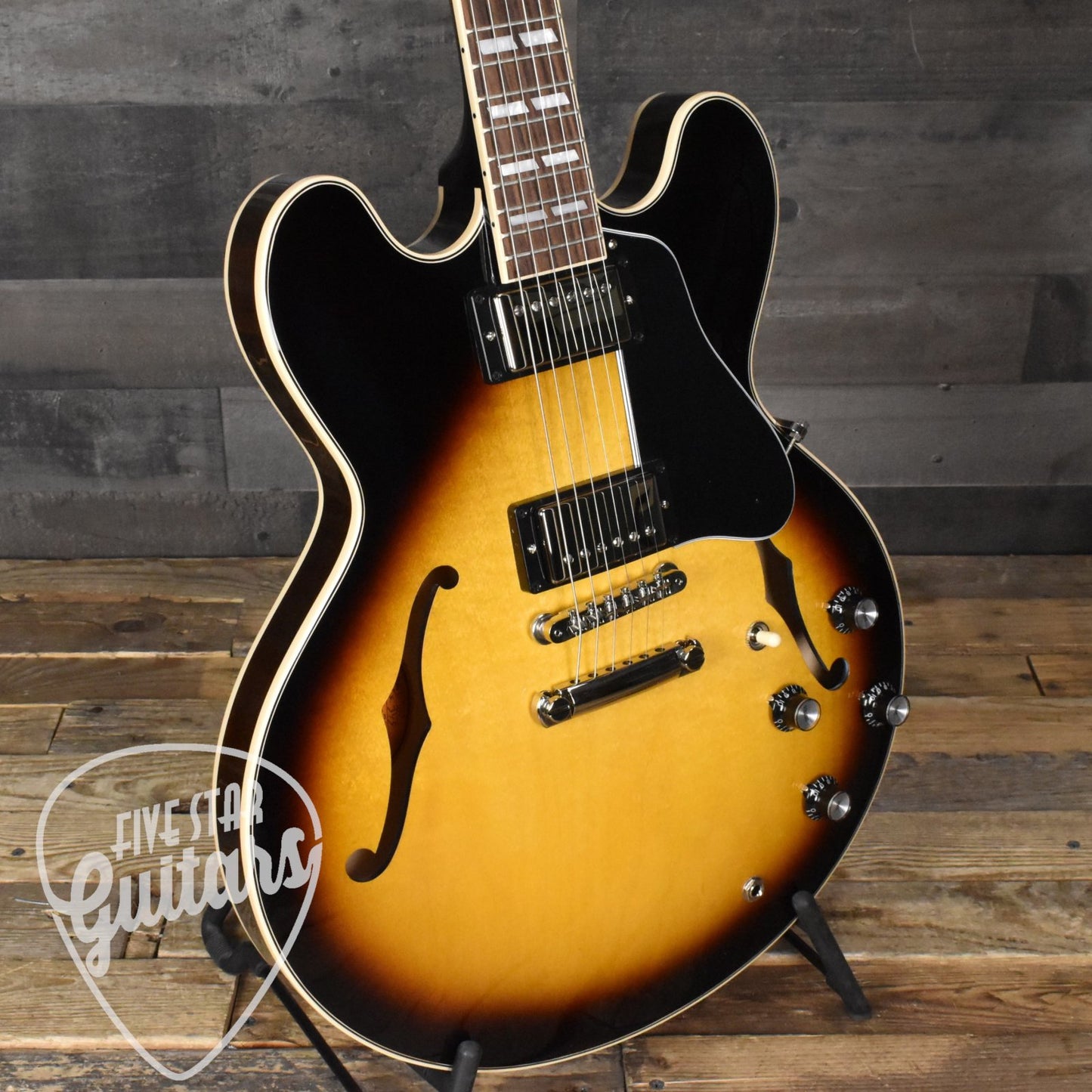 Gibson ES-345 - Vintage Burst with Hard Shell Case