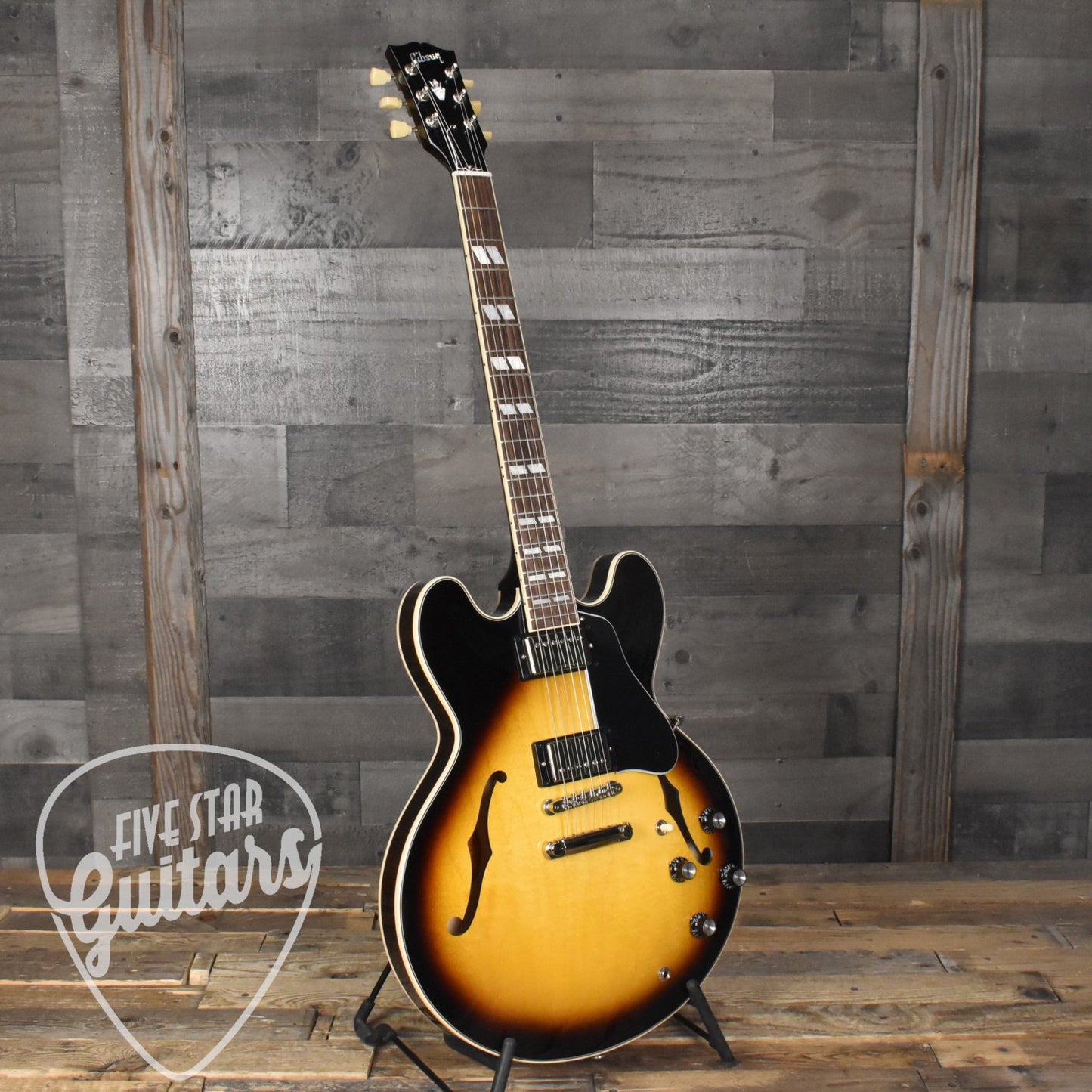 Gibson ES-345 - Vintage Burst with Hard Shell Case