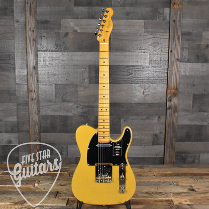 Fender American Professional II Telecaster Maple Fingerboard - Butterscotch Blonde with Deluxe Molded Case