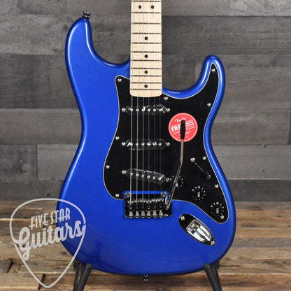 Squier Affinity Stratocaster Maple Fingerboard Black Pickguard - Lake Placid Blue