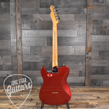 Fender American Ultra II Telecaster, Maple Fingerboard - Sinister Red with Deluxe Molded Case