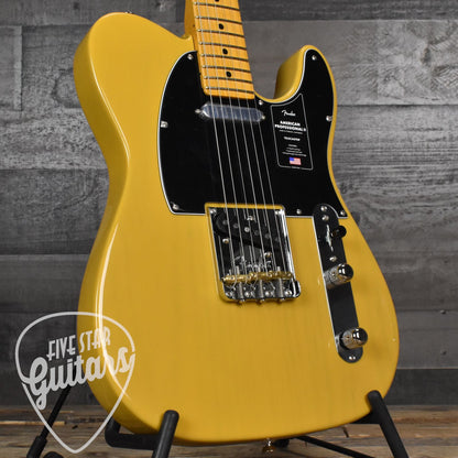 Fender American Professional II Telecaster Maple Fingerboard - Butterscotch Blonde with Deluxe Molded Case