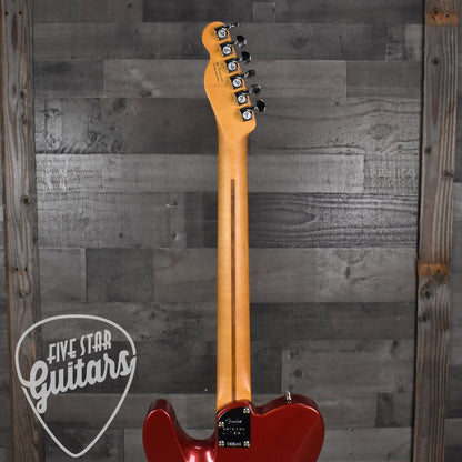 Fender American Ultra II Telecaster, Maple Fingerboard - Sinister Red with Deluxe Molded Case