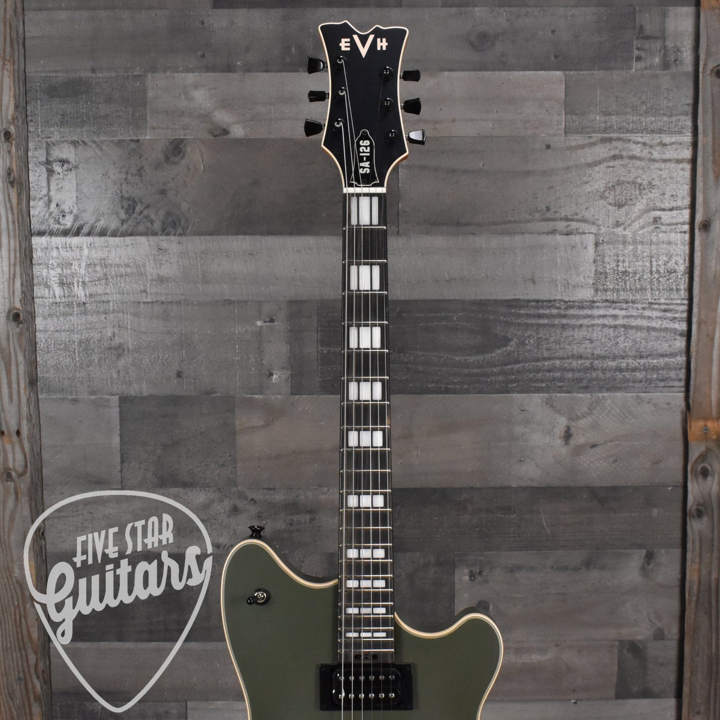 EVH SA126 Special - Matte Army Drab with Hard Shell Case