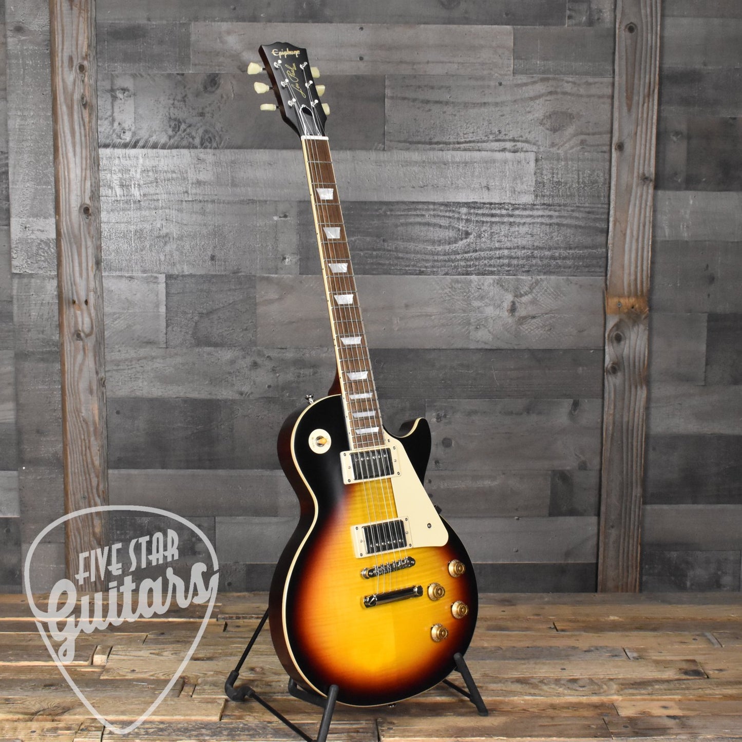 Epiphone '59 Les Paul - Tobacco Sunburst with Hard Shell Case