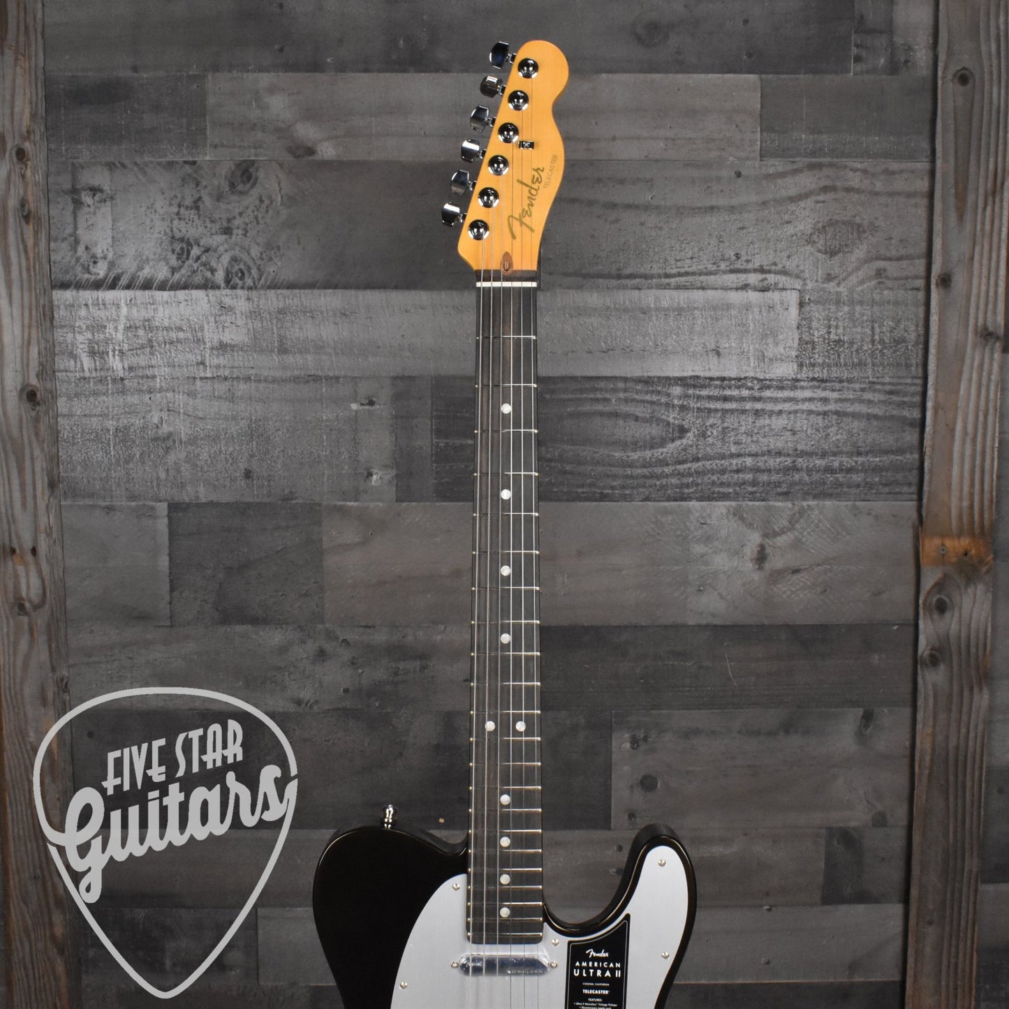 Fender American Ultra II Telecaster, Ebony Fingerboard - Texas Tea with Deluxe Molded Case