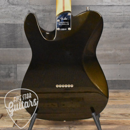 Fender American Ultra II Telecaster, Ebony Fingerboard - Texas Tea with Deluxe Molded Case