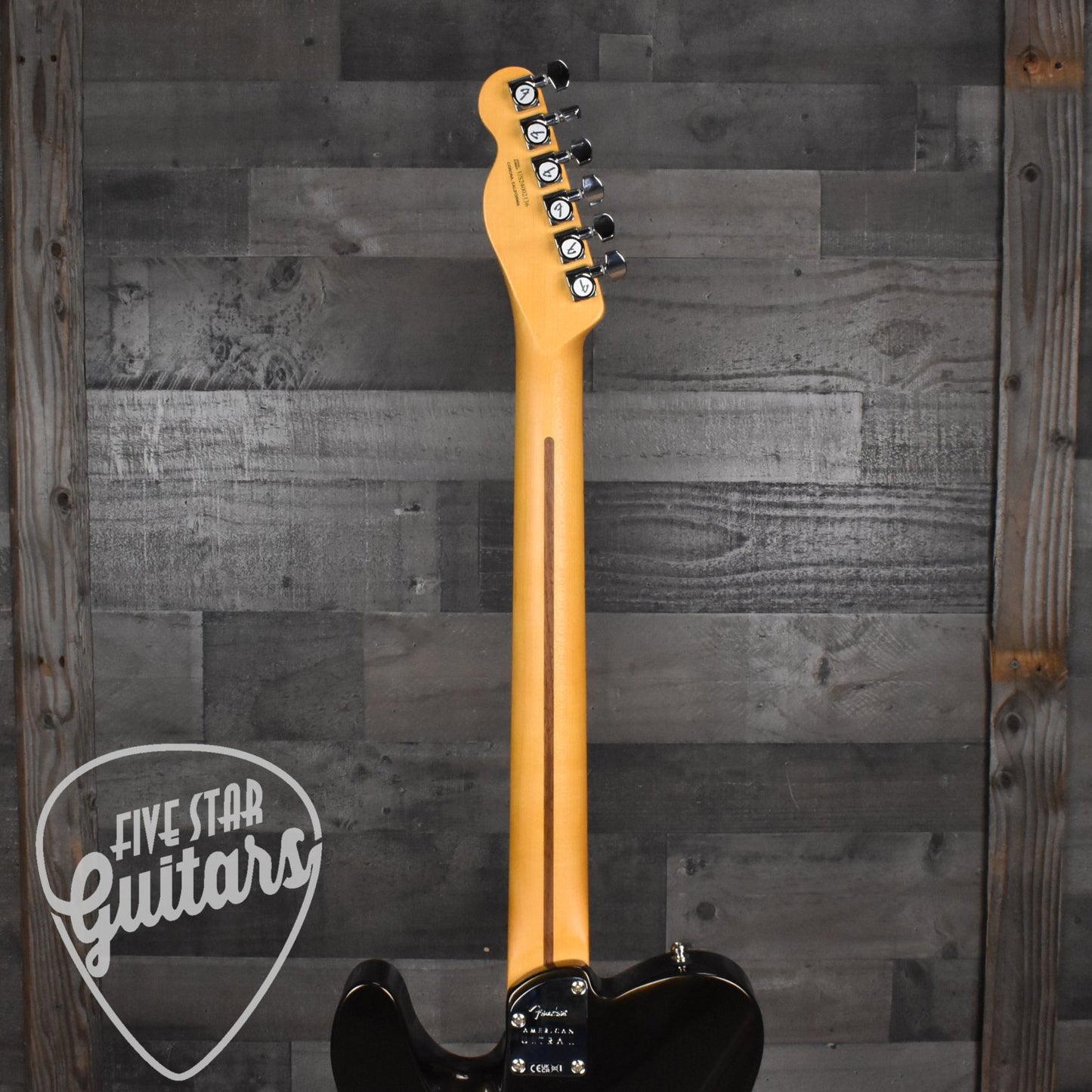 Fender American Ultra II Telecaster, Ebony Fingerboard - Texas Tea with Deluxe Molded Case