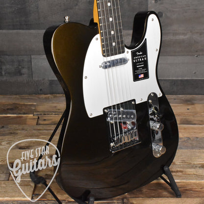 Fender American Ultra II Telecaster, Ebony Fingerboard - Texas Tea with Deluxe Molded Case