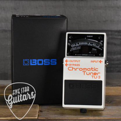 Boss TU-3 Chromatic Tuner Pedal with Bypass