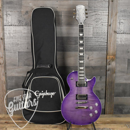 Epiphone Les Paul Modern Figured - Purple Burst with Gig Bag