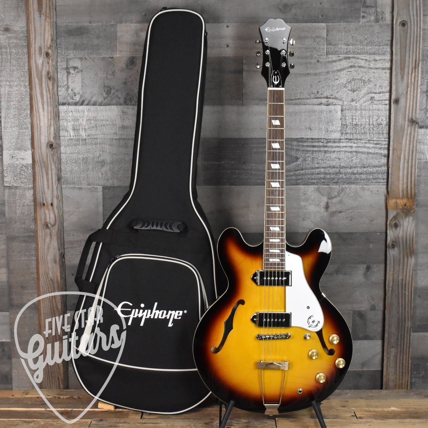 Epiphone Casino - Vintage Sunburst with Gig Bag