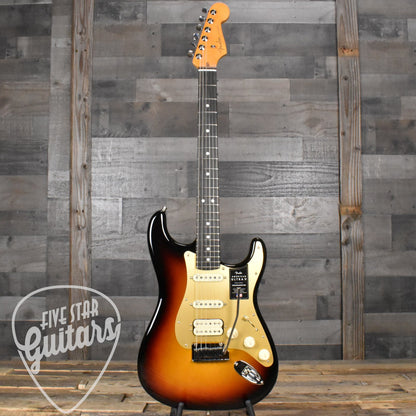 Fender American Ultra II Stratocaster HSS, Ebony Fingerboard - Ultraburst with Deluxe Molded Case