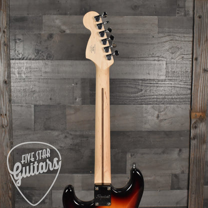 Squier Affinity Series Stratocaster Junior HSS, Laurel Fingerboard, White Pickguard - 3-Color Sunburst