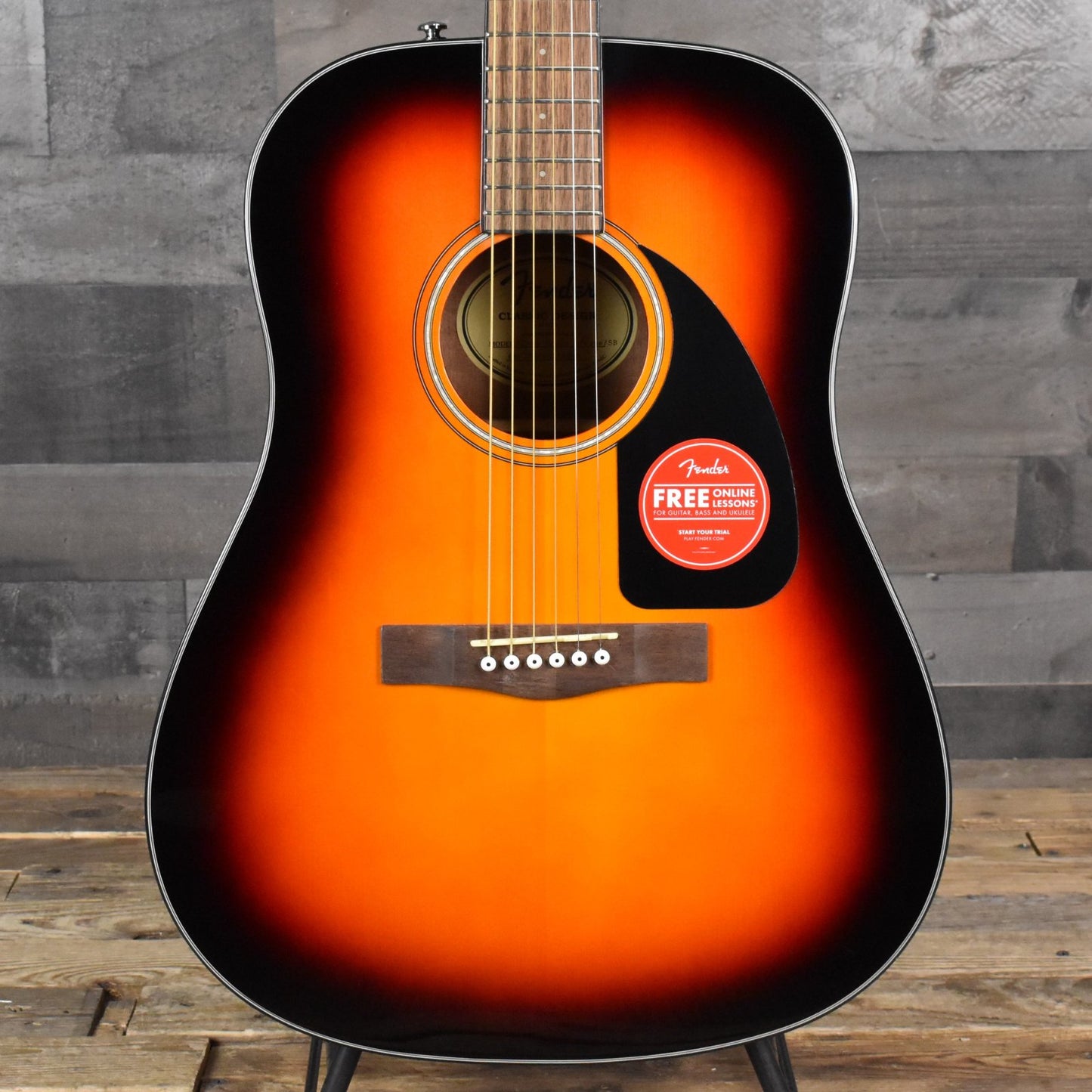 Fender CD-60 Dreadnought V3 - Sunburst with Hard Shell Case