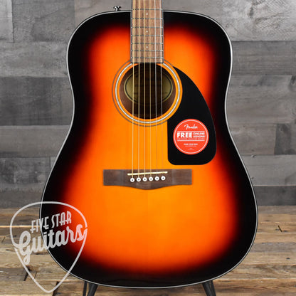 Fender CD-60 Dreadnought V3 - Sunburst with Hard Shell Case