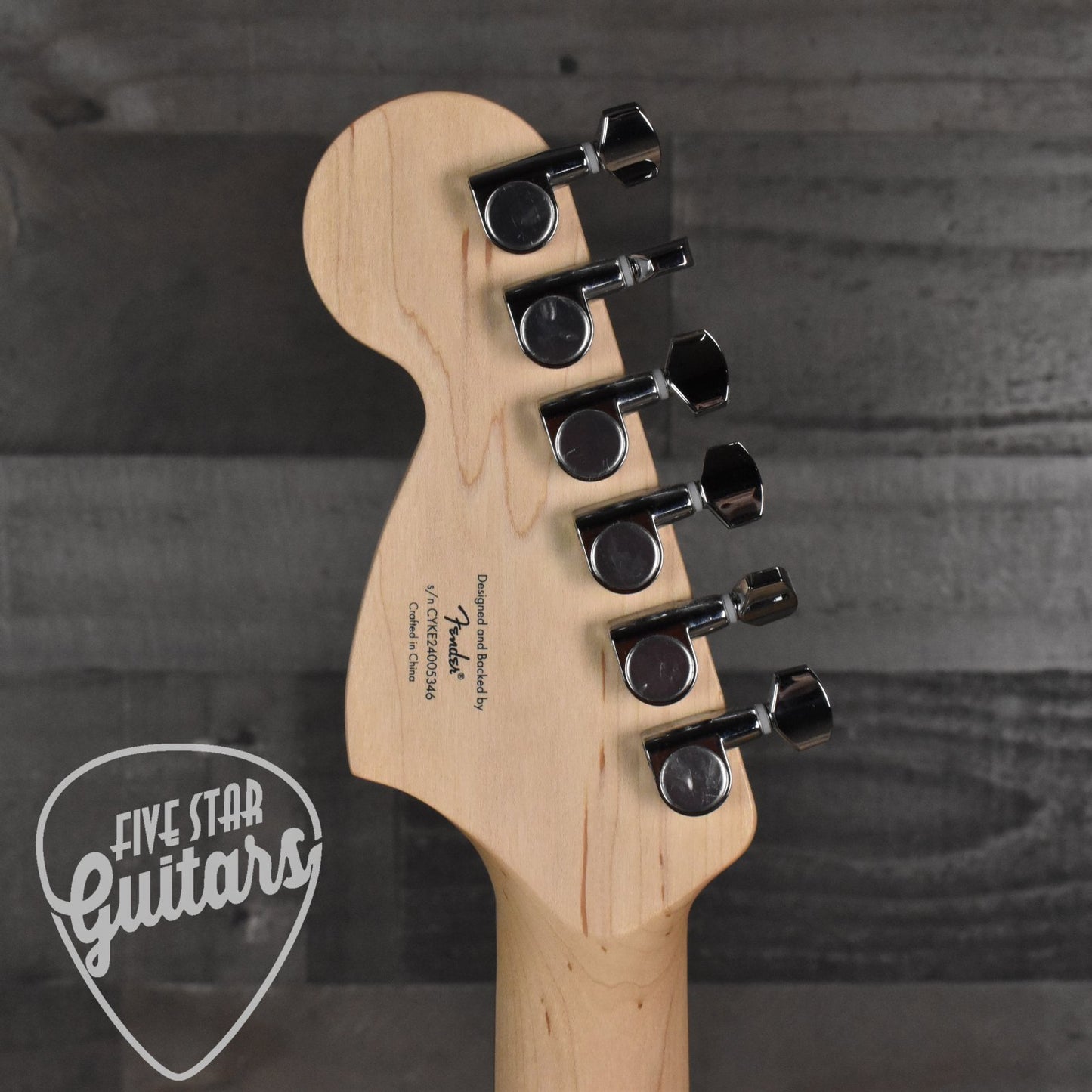 Squier Affinity Series Stratocaster Junior HSS, Laurel Fingerboard, White Pickguard - 3-Color Sunburst