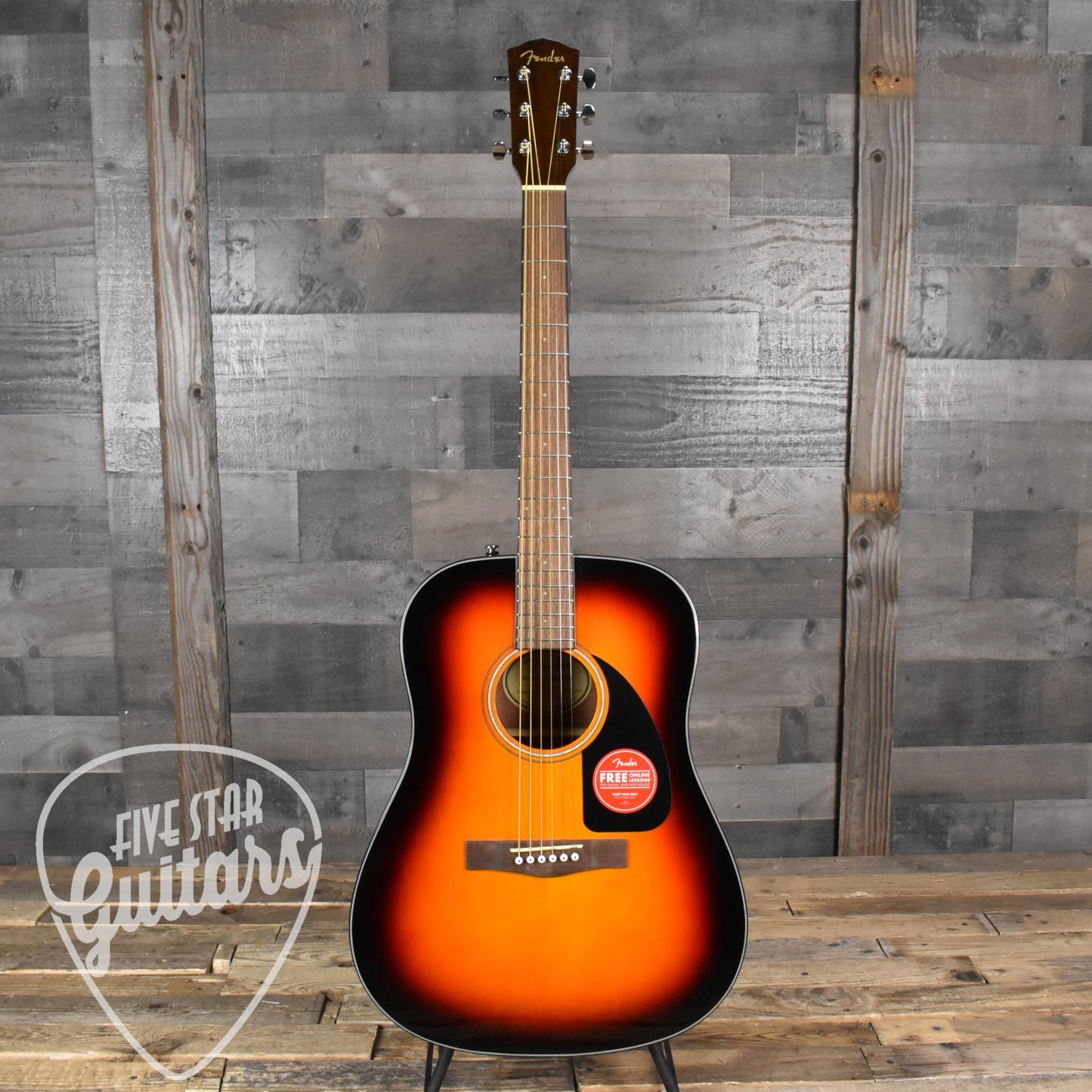 Fender CD-60 Dreadnought V3 - Sunburst with Hard Shell Case