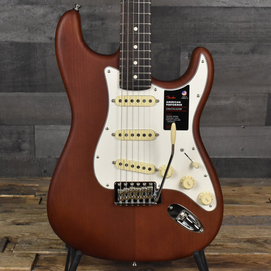 Fender Limited Edition Timber American Performer Stratocaster - Mocha Burst with Gig Bag