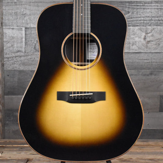 Bedell Coffee House Dreadnought Adirondack Spruce/East Indian Rosewood - Espresso Burst Gloss with Hard Shell Case