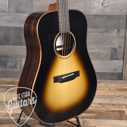 Bedell Coffee House Dreadnought Adirondack Spruce/East Indian Rosewood - Espresso Burst Gloss with Hard Shell Case