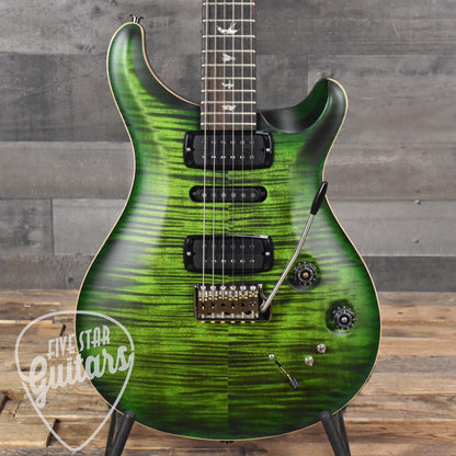 Paul Reed Smith Modern Eagle V Korina Wood Library - Jade Burst with Hard Shell Case