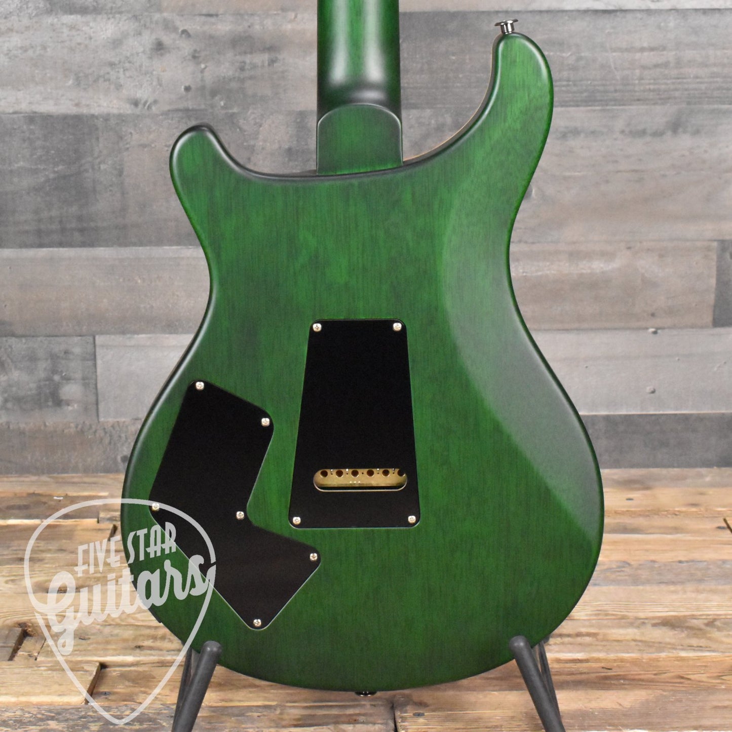 Paul Reed Smith Modern Eagle V Korina Wood Library - Jade Burst with Hard Shell Case